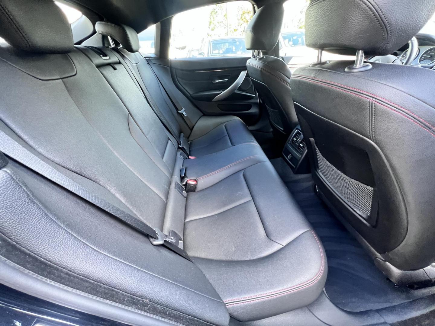 2016 Black /black BMW 4-Series Gran Coupe 428i SULEV (WBA4A9C55GG) with an 2.0L L4 DOHC 16V engine, 8A transmission, located at 30 S. Berkeley Avenue, Pasadena, CA, 91107, (626) 248-7567, 34.145447, -118.109398 - Photo#20