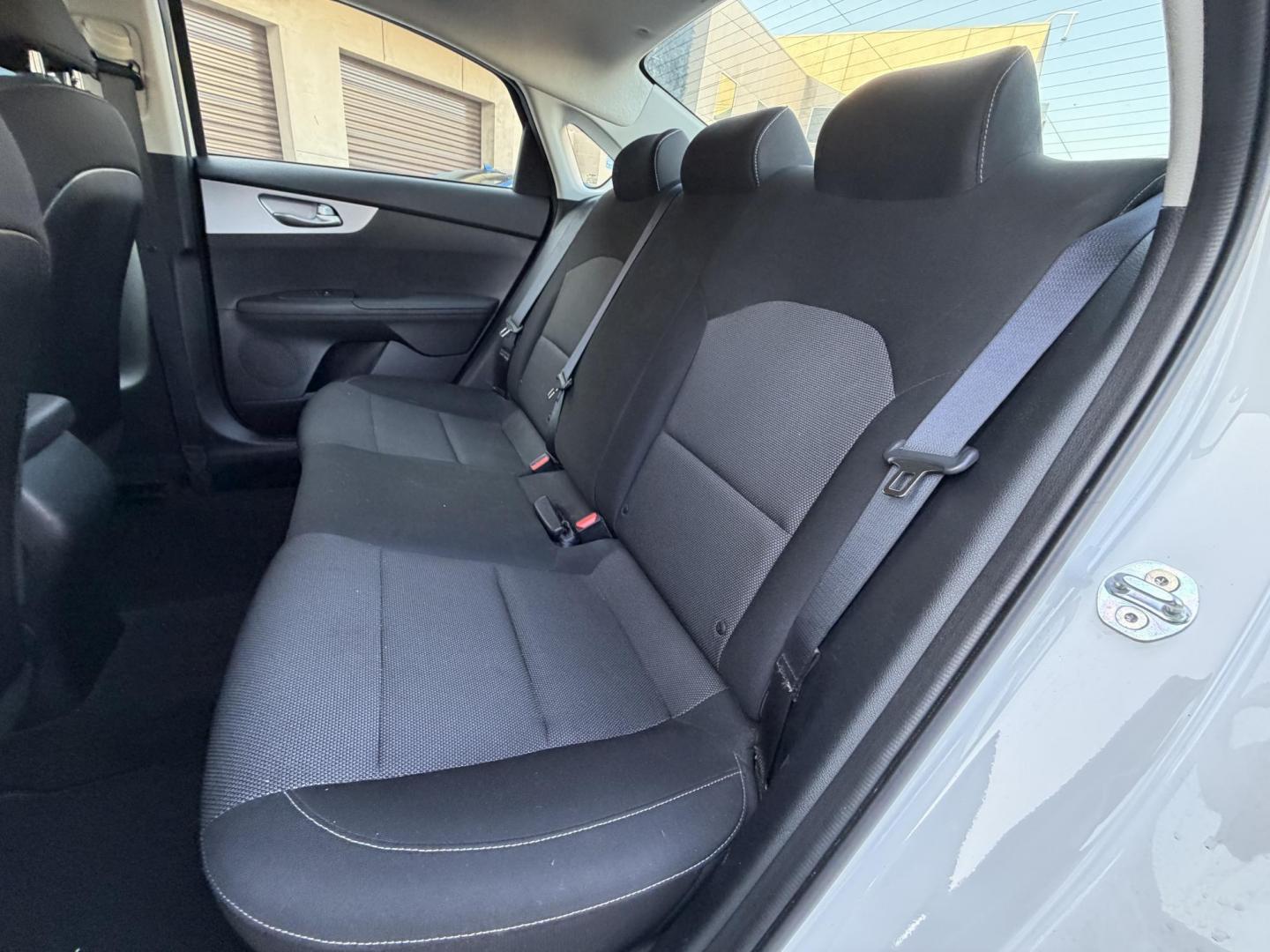 2024 White /BLACK Kia Forte LX (3KPF24AD2RE) with an 2.0L L4 DOHC 16V engine, CVT transmission, located at 30 S. Berkeley Avenue, Pasadena, CA, 91107, (626) 248-7567, 34.145447, -118.109398 - Crown City Motors is a used “Buy Here Pay Here” car dealer in Pasadena CA. “Buy Here Pay Here” financing, means that when you purchase your vehicle from our dealership, that you make the payments to the dealership as well. We do not need the banks approval to get you approved for a used auto - Photo#11