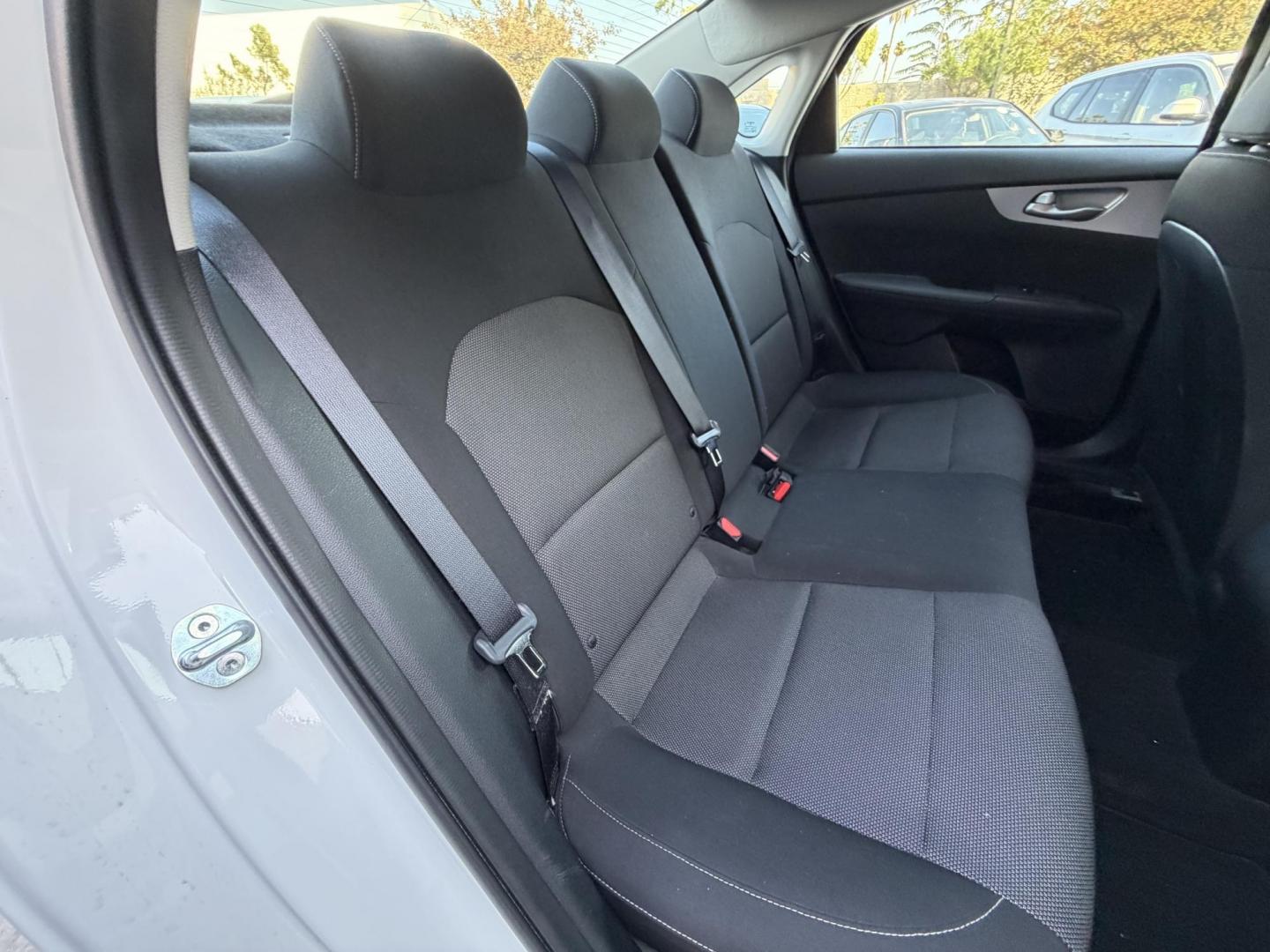 2024 White /BLACK Kia Forte LX (3KPF24AD2RE) with an 2.0L L4 DOHC 16V engine, CVT transmission, located at 30 S. Berkeley Avenue, Pasadena, CA, 91107, (626) 248-7567, 34.145447, -118.109398 - Crown City Motors is a used “Buy Here Pay Here” car dealer in Pasadena CA. “Buy Here Pay Here” financing, means that when you purchase your vehicle from our dealership, that you make the payments to the dealership as well. We do not need the banks approval to get you approved for a used auto - Photo#18