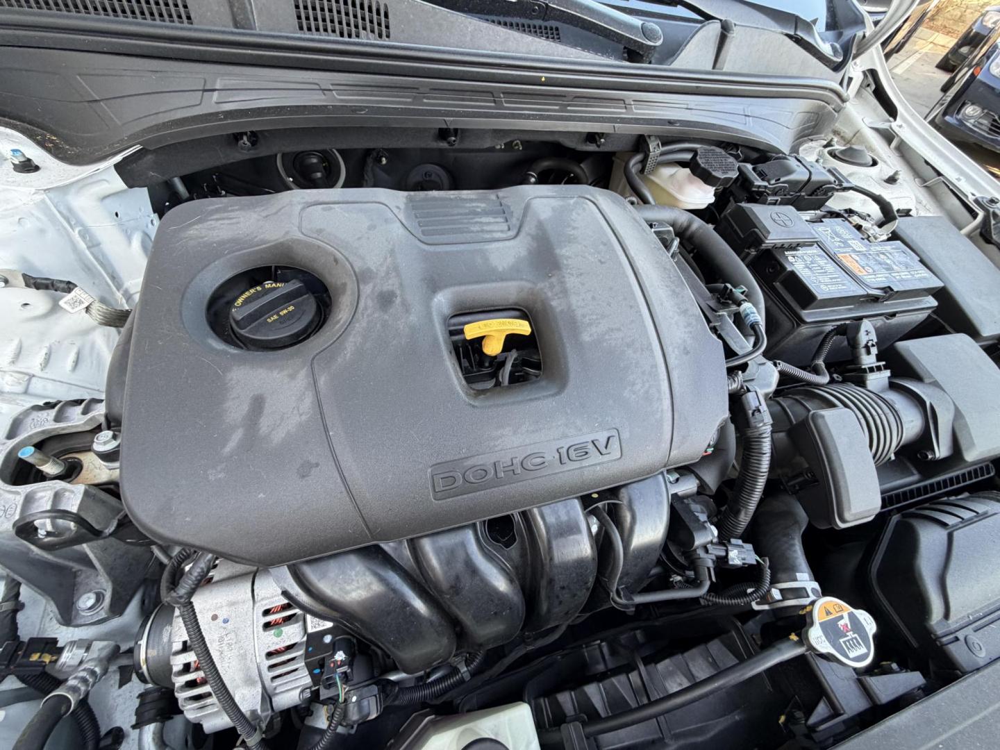 2024 White /BLACK Kia Forte LX (3KPF24AD2RE) with an 2.0L L4 DOHC 16V engine, CVT transmission, located at 30 S. Berkeley Avenue, Pasadena, CA, 91107, (626) 248-7567, 34.145447, -118.109398 - Crown City Motors is a used “Buy Here Pay Here” car dealer in Pasadena CA. “Buy Here Pay Here” financing, means that when you purchase your vehicle from our dealership, that you make the payments to the dealership as well. We do not need the banks approval to get you approved for a used auto - Photo#22