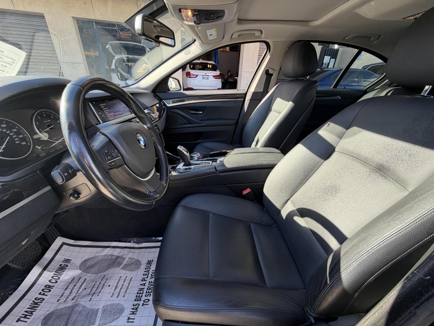 2016 BLACK /black BMW 5-Series 528i (WBA5A5C5XGG) with an 2.0L L4 DOHC 16V TURBO engine, 8A transmission, located at 30 S. Berkeley Avenue, Pasadena, CA, 91107, (626) 248-7567, 34.145447, -118.109398 - Crown City Motors is a used “Buy Here Pay Here” car dealer in Pasadena CA. “Buy Here Pay Here” financing, means that when you purchase your vehicle from our dealership, that you make the payments to the dealership as well. We do not need the banks approval to get you approved for a used auto - Photo#16