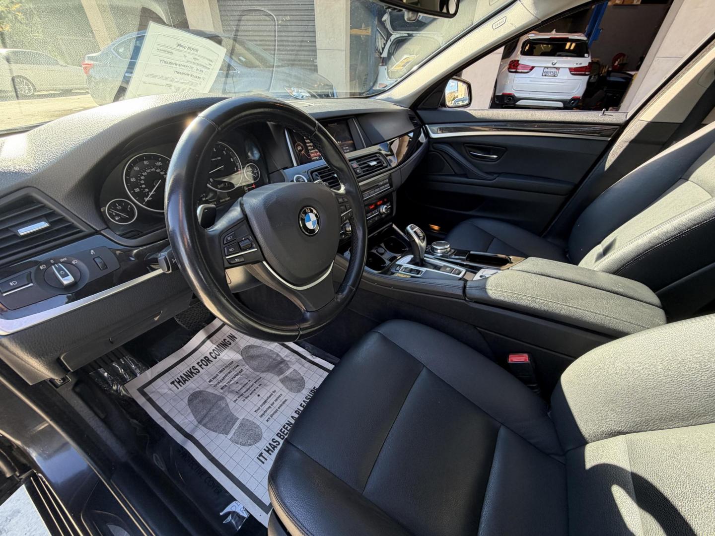 2016 BLACK /black BMW 5-Series 528i (WBA5A5C5XGG) with an 2.0L L4 DOHC 16V TURBO engine, 8A transmission, located at 30 S. Berkeley Avenue, Pasadena, CA, 91107, (626) 248-7567, 34.145447, -118.109398 - Crown City Motors is a used “Buy Here Pay Here” car dealer in Pasadena CA. “Buy Here Pay Here” financing, means that when you purchase your vehicle from our dealership, that you make the payments to the dealership as well. We do not need the banks approval to get you approved for a used auto - Photo#17