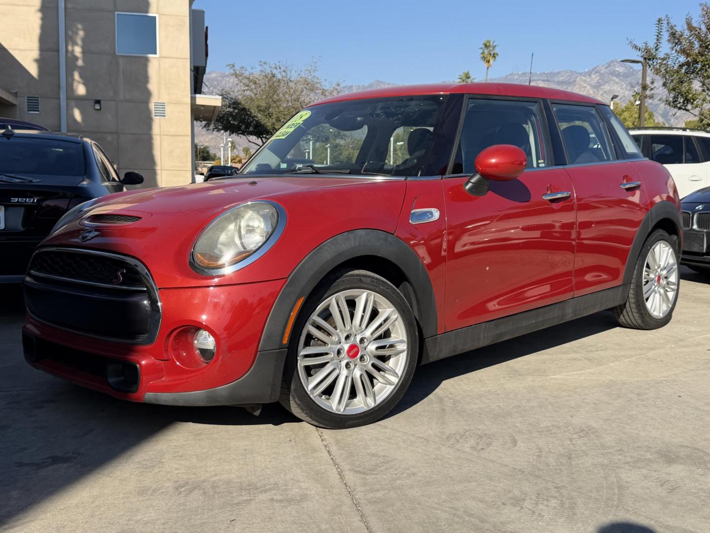 2018 Ruby Red /BLACK Mini Cooper S 3-Door (WMWXU3C57J2) with an 1.5L L3 engine, AUTOMATIC transmission, located at 30 S. Berkeley Avenue, Pasadena, CA, 91107, (626) 248-7567, 34.145447, -118.109398 - 237406 Crown City Motors is a used “Buy Here Pay Here” car dealer in Pasadena CA. “Buy Here Pay Here” financing, means that when you purchase your vehicle from our dealership, that you make the payments to the dealership as well. We do not need the banks approval to get you approved for a - Photo#0