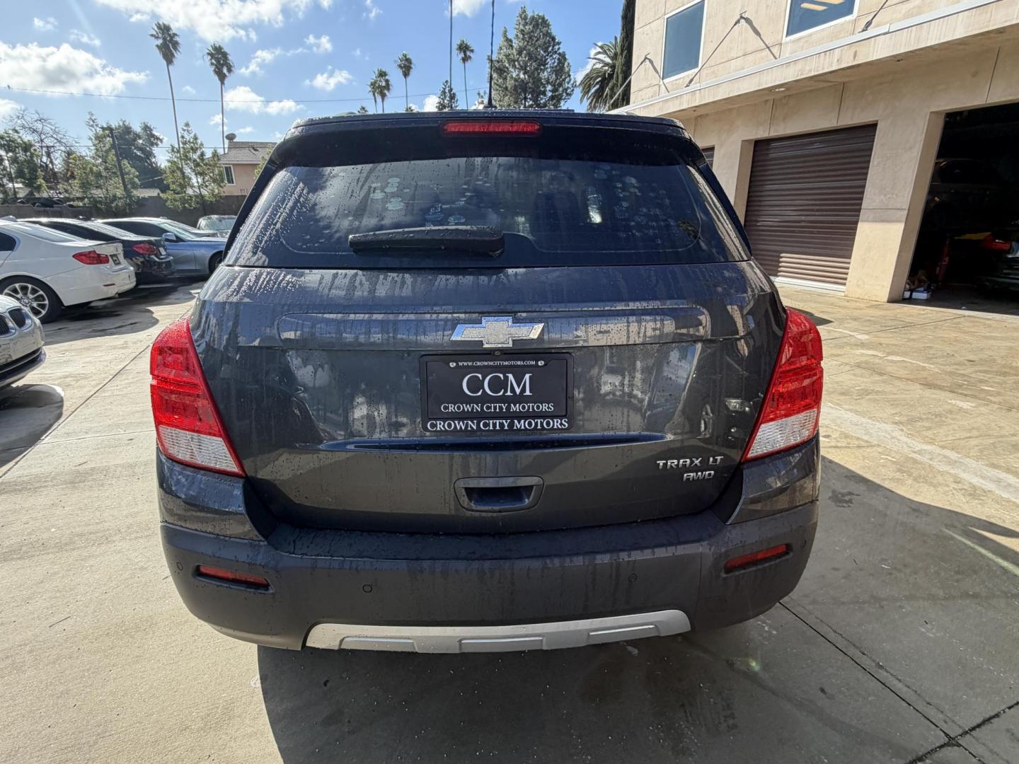 2016 Gray metallic /Black Chevrolet Trax LT AWD (3GNCJPSBXGL) with an 1.4L L4 DOHC 16V engine, 6A transmission, located at 30 S. Berkeley Avenue, Pasadena, CA, 91107, (626) 248-7567, 34.145447, -118.109398 - 2016 Chevrolet Equinox – Gray Exterior & Black Interior – VIN: 3GNCJPSBXGL218890 Reliable SUV with Buy Here Pay Here Financing – Crown City Motors, Pasadena Looking for a dependable SUV with flexible financing options? This 2016 Chevrolet Equinox finished in sleek gray with a black inter - Photo#3