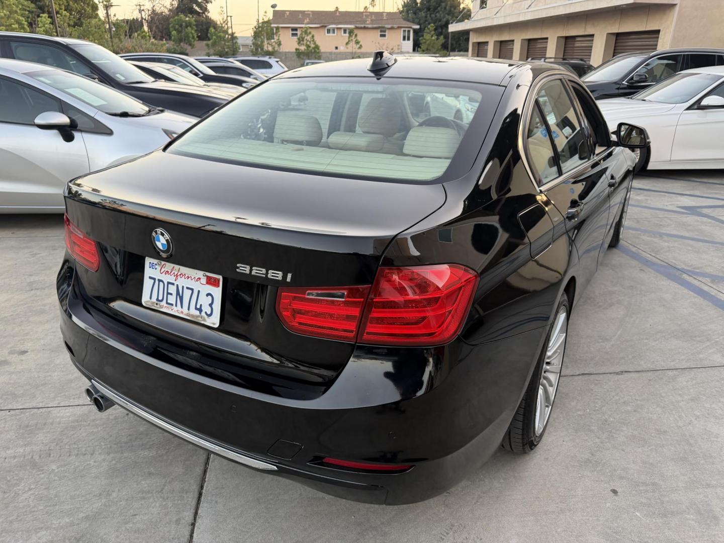 2014 Black /BEIGE BMW 3-Series 328i Sedan (WBA3C1C58EK) with an 2.0L L4 DOHC 16V engine, located at 30 S. Berkeley Avenue, Pasadena, CA, 91107, (626) 248-7567, 34.145447, -118.109398 - Crown City Motors is a used “Buy Here Pay Here” car dealer in Pasadena CA. “Buy Here Pay Here” financing, means that when you purchase your vehicle from our dealership, that you make the payments to the dealership as well. We do not need the banks approval to get you approved for a used auto - Photo#8