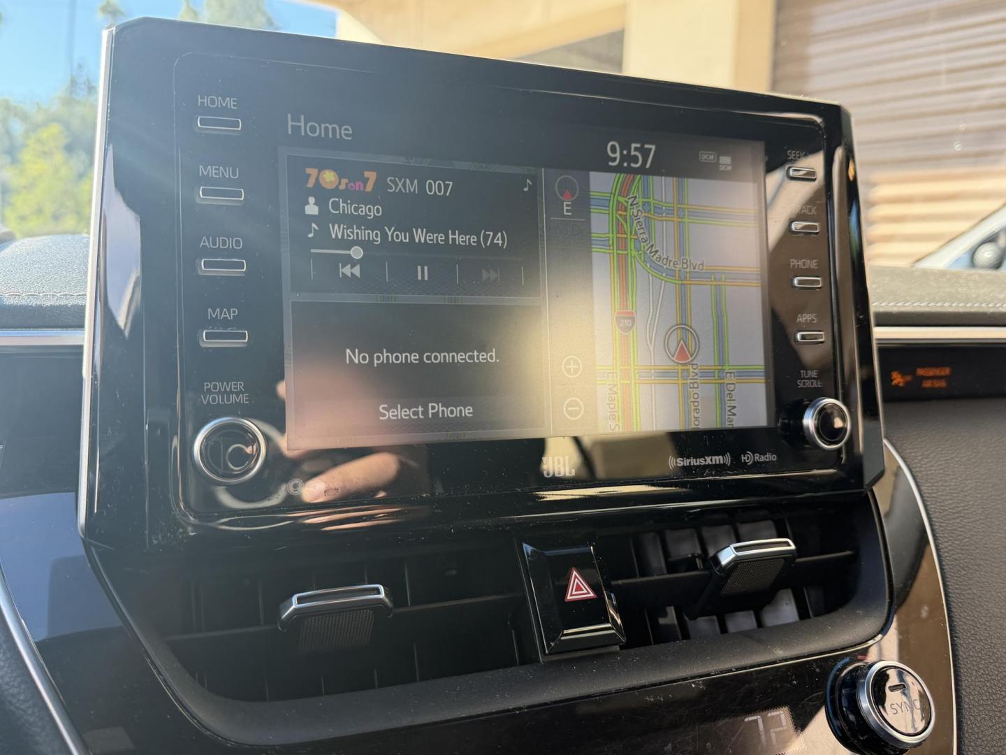 2019 White /BLACK Toyota Corolla L CVT (JTNK4RBE1K3) with an 1.8L L4 DOHC 16V engine, CVT transmission, located at 30 S. Berkeley Avenue, Pasadena, CA, 91107, (626) 248-7567, 34.145447, -118.109398 - Crown City Motors is a used “Buy Here Pay Here” car dealer in Pasadena CA. “Buy Here Pay Here” financing, means that when you purchase your vehicle from our dealership, that you make the payments to the dealership as well. We do not need the banks approval to get you approved for a used auto - Photo#3