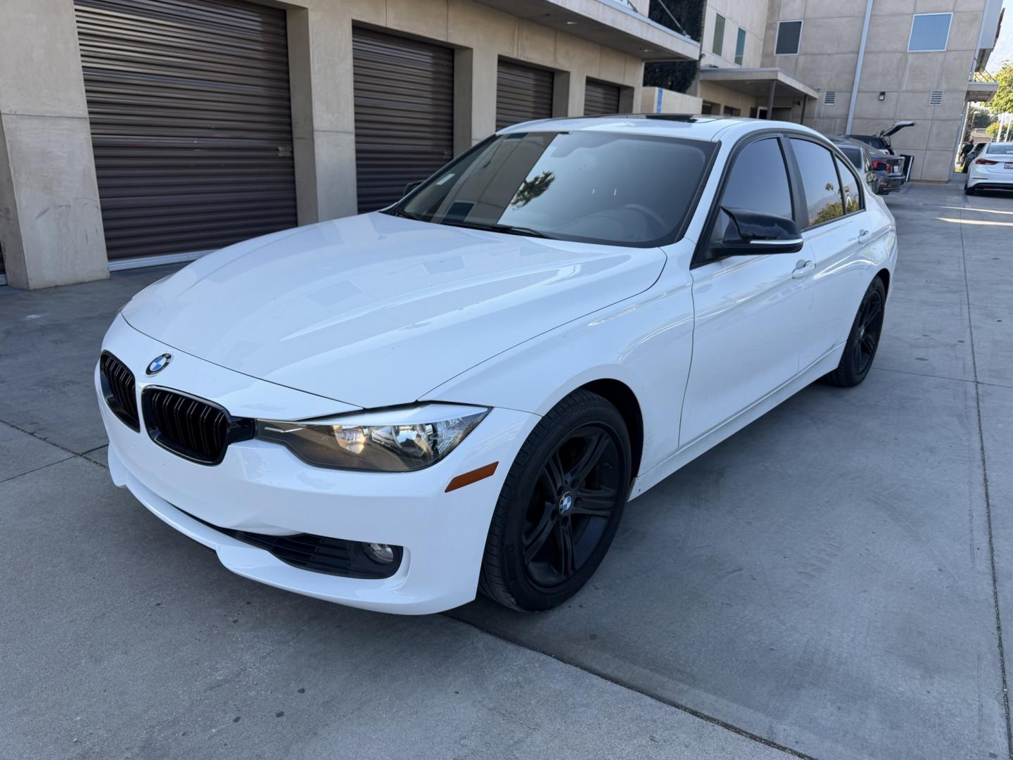 2014 White /Black BMW 3-Series 328i Sedan (WBA3C1C55EK) with an 2.0L L4 DOHC 16V engine, Automatic transmission, located at 30 S. Berkeley Avenue, Pasadena, CA, 91107, (626) 248-7567, 34.145447, -118.109398 - 2014 BMW 3 Series – White – Buy Here Pay Here Financing – Pasadena, CA VIN: WBA3C1C55EK114554 Looking for a white BMW 3 Series with easy financing in Pasadena? This 2014 BMW 3 Series (VIN: WBA3C1C55EK114554) offers luxury, performance, and affordability — with in-house financing design- Photo#0