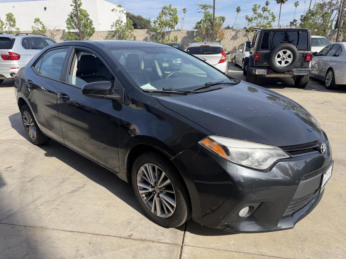 2014 Space Gray Metallic /BLACK Toyota Corolla L 4-Speed AT (2T1BURHE3EC) with an 1.8L L4 DOHC 16V engine, 4-Speed Automatic transmission, located at 30 S. Berkeley Avenue, Pasadena, CA, 91107, (626) 248-7567, 34.145447, -118.109398 - Crown City Motors is a used “Buy Here Pay Here” car dealer in Pasadena CA. “Buy Here Pay Here” financing, means that when you purchase your vehicle from our dealership, that you make the payments to the dealership as well. We do not need the banks approval to get you approved for a used au - Photo#3