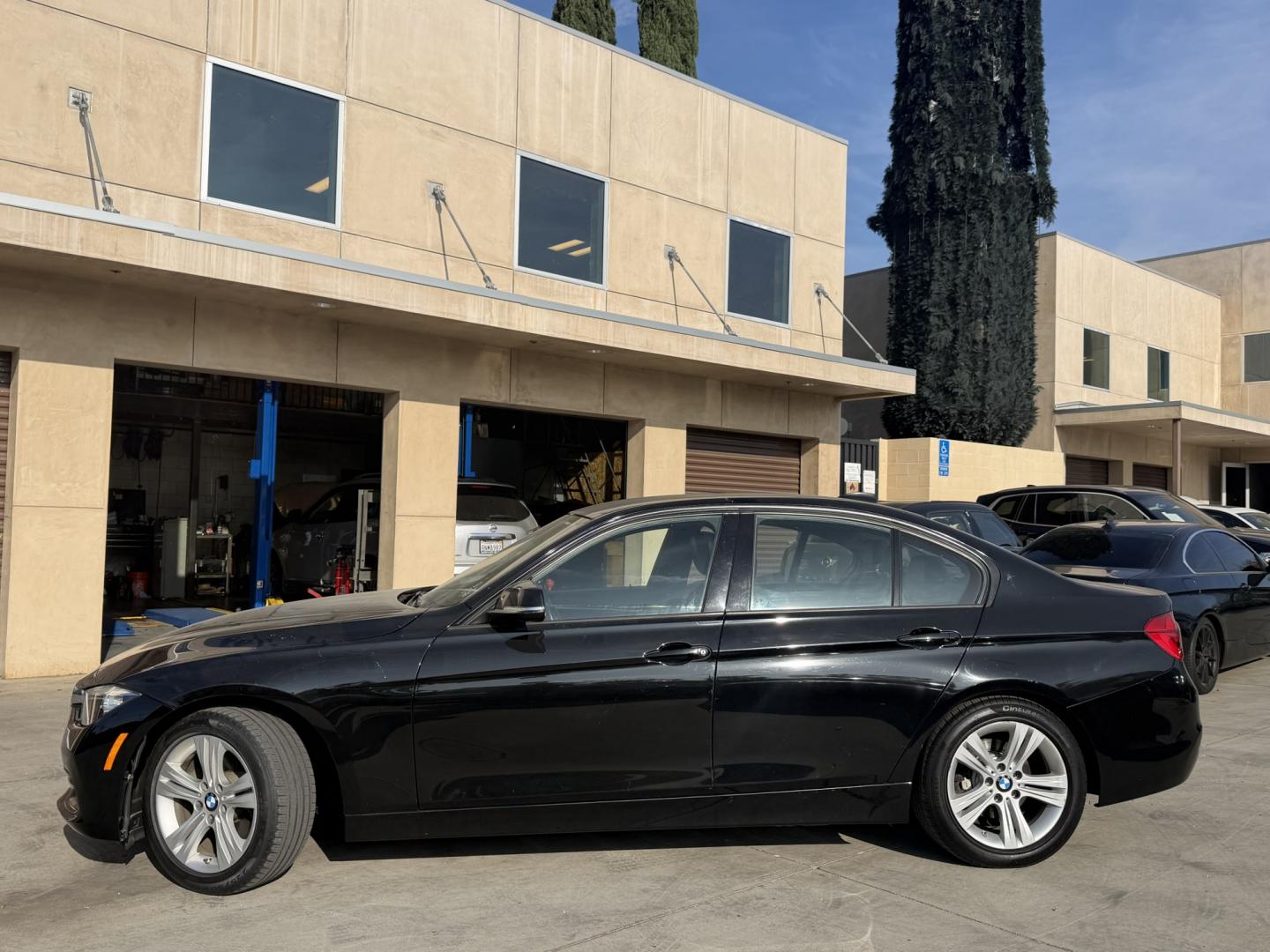 2016 Black /Black BMW 3-Series 328i Sedan (WBA8E9C58GK) with an 2.0L L4 DOHC 16V engine, 8A transmission, located at 30 S. Berkeley Avenue, Pasadena, CA, 91107, (626) 248-7567, 34.145447, -118.109398 - ooking for Buy Here Pay Here financing in Pasadena, CA? This 2016 BMW 328i (VIN: WBA8E9C58GK644731) is available now at Crown City Motors with in-house financing options for all credit types. If you have bad credit, no credit, repossessions, or prior bankruptcies, we specialize in getting you approv - Photo#1