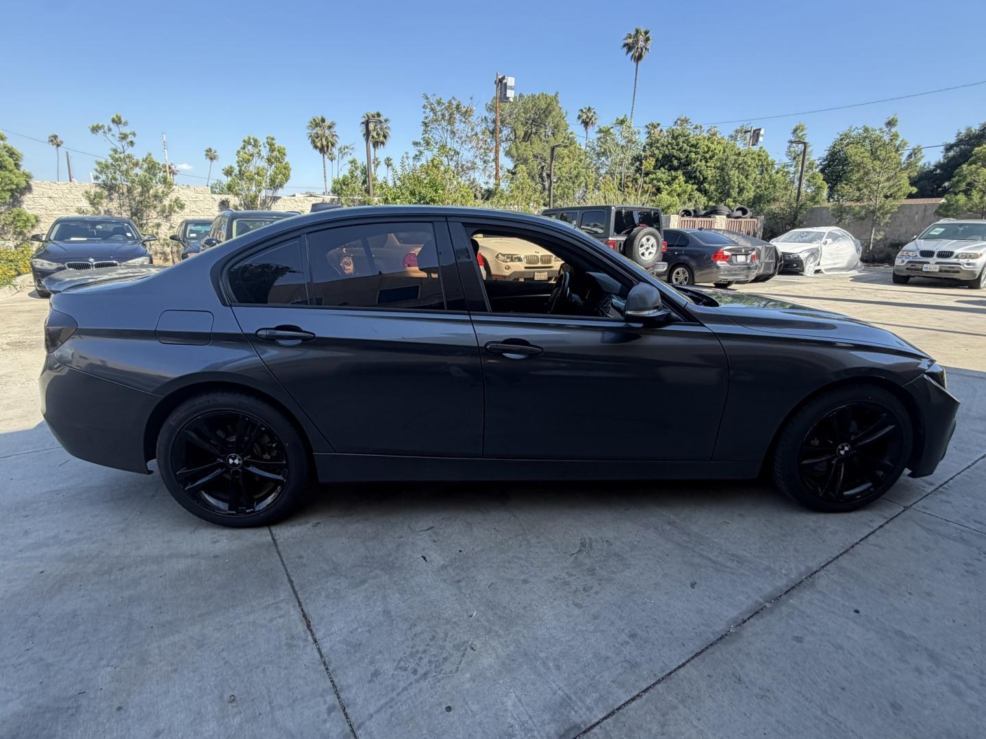 2016 Space Gray Metallic /Black BMW 3-Series 328i SULEV (WBA8E9G58GN) with an 2.0L L4 DOHC 16V engine, Automatic transmission, located at 30 S. Berkeley Avenue, Pasadena, CA, 91107, (626) 248-7567, 34.145447, -118.109398 - 2016 BMW 3 Series – Buy Here Pay Here Pasadena – Bad Credit OK – Easy Approval Looking for a BMW 3 Series for sale in Pasadena with Buy Here Pay Here financing? This 2016 BMW 3 Series sedan is available now at Crown City Motors, your trusted BHPH dealership in Pasadena, CA. If you have bad - Photo#5
