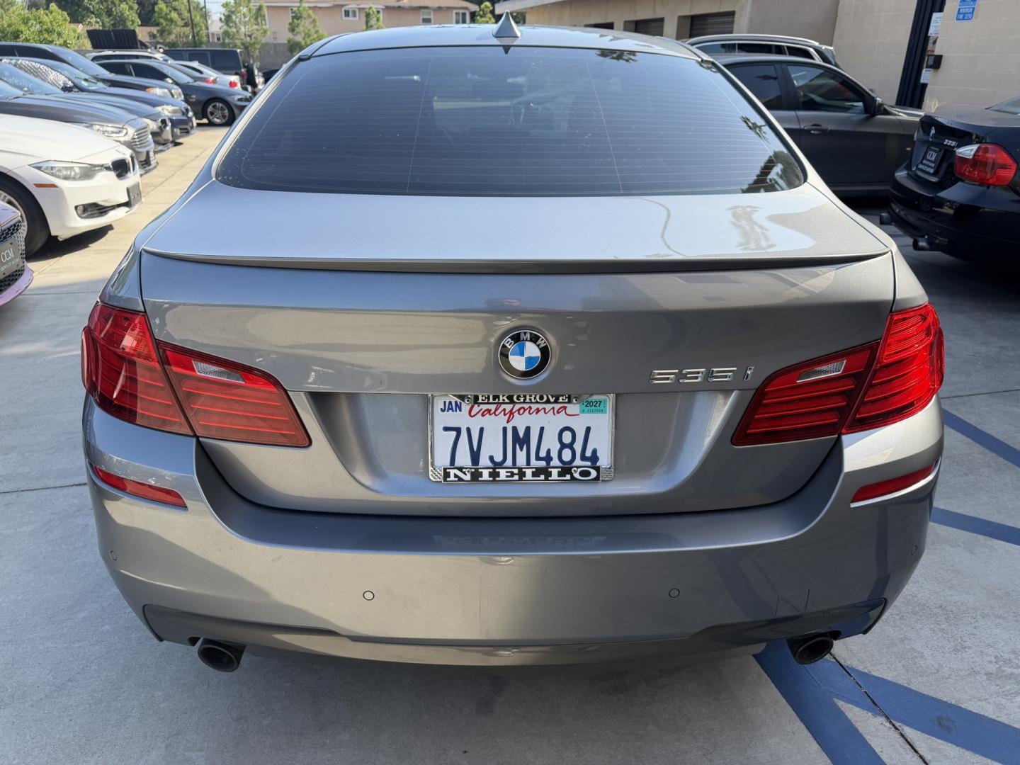 2016 Mineral Grey Metallic /Black BMW 5-Series 535i (WBA5B1C51GG) with an 3.0L L6 DOHC 24V engine, 8A transmission, located at 30 S. Berkeley Avenue, Pasadena, CA, 91107, (626) 248-7567, 34.145447, -118.109398 - Looking for a reliable, affordable luxury sedan with easy financing in Pasadena, CA? This 2016 BMW 5 Series (VIN: WBA5B1C51GG553607) offers the perfect combination of performance, comfort, and efficiency—available now at Crown City Motors with Buy Here Pay Here financing options designed for all c - Photo#3