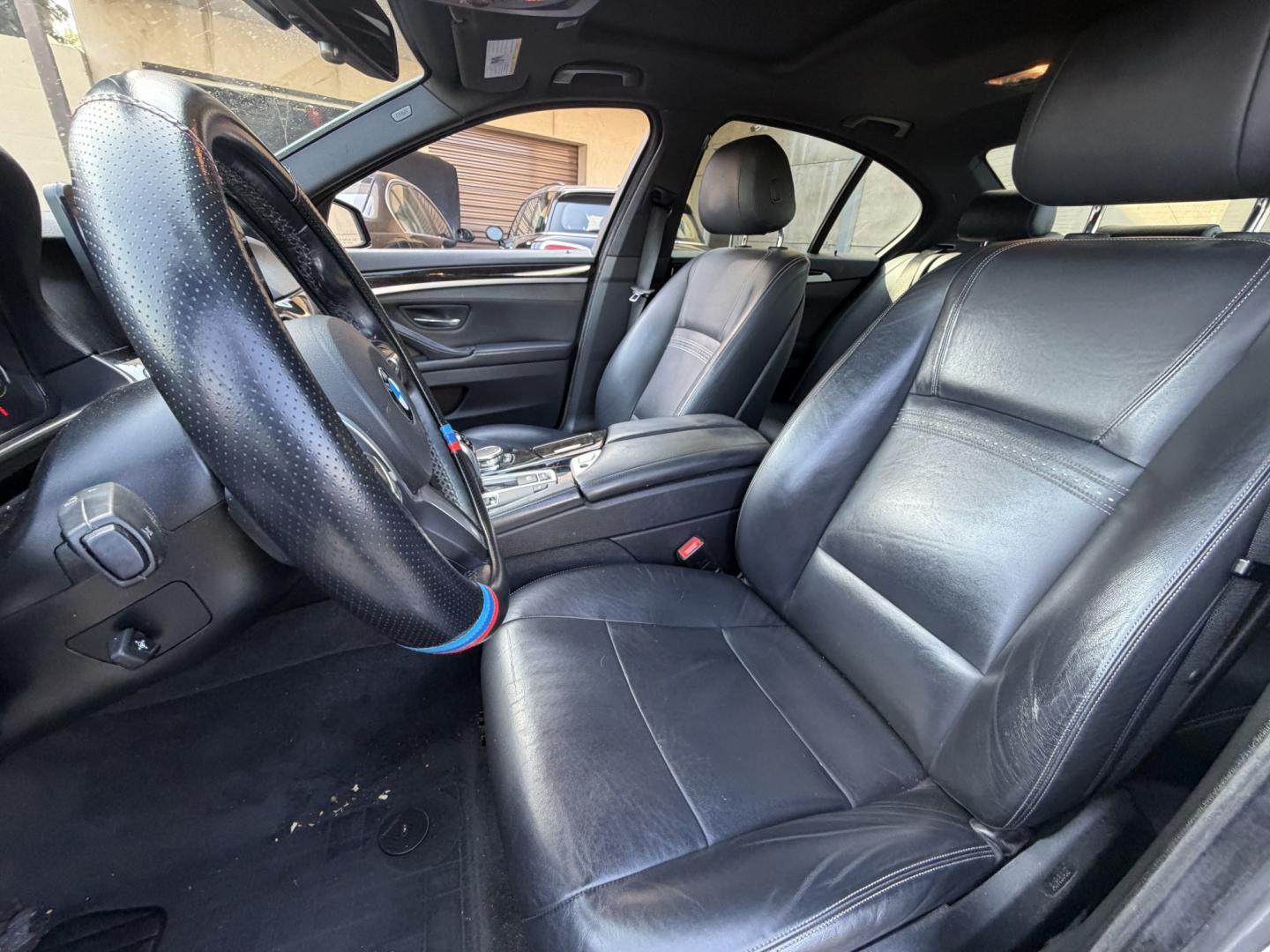 2016 Mineral Grey Metallic /Black BMW 5-Series 535i (WBA5B1C51GG) with an 3.0L L6 DOHC 24V engine, 8A transmission, located at 30 S. Berkeley Avenue, Pasadena, CA, 91107, (626) 248-7567, 34.145447, -118.109398 - Looking for a reliable, affordable luxury sedan with easy financing in Pasadena, CA? This 2016 BMW 5 Series (VIN: WBA5B1C51GG553607) offers the perfect combination of performance, comfort, and efficiency—available now at Crown City Motors with Buy Here Pay Here financing options designed for all c - Photo#5