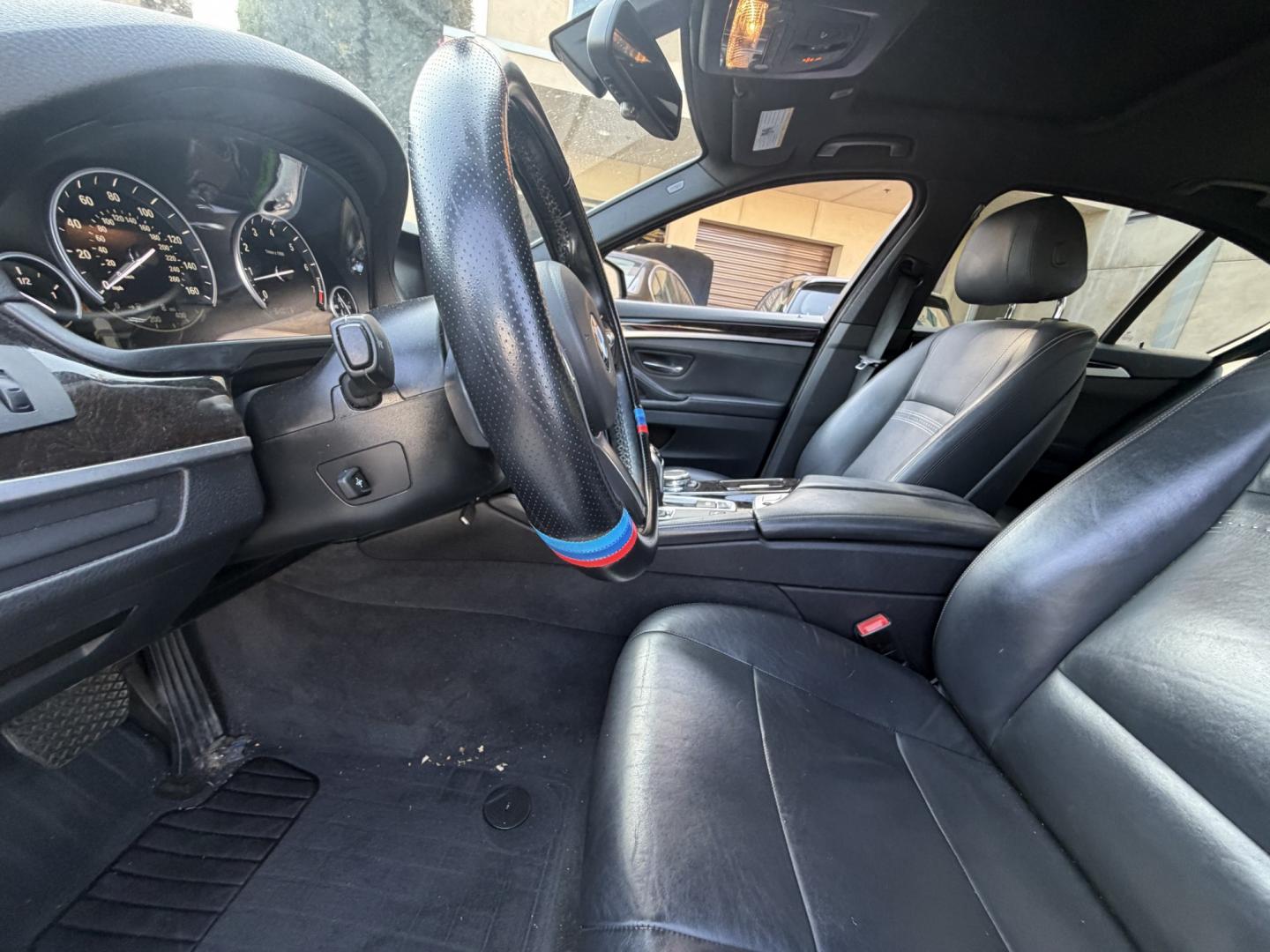 2016 Mineral Grey Metallic /Black BMW 5-Series 535i (WBA5B1C51GG) with an 3.0L L6 DOHC 24V engine, 8A transmission, located at 30 S. Berkeley Avenue, Pasadena, CA, 91107, (626) 248-7567, 34.145447, -118.109398 - Looking for a reliable, affordable luxury sedan with easy financing in Pasadena, CA? This 2016 BMW 5 Series (VIN: WBA5B1C51GG553607) offers the perfect combination of performance, comfort, and efficiency—available now at Crown City Motors with Buy Here Pay Here financing options designed for all c - Photo#6