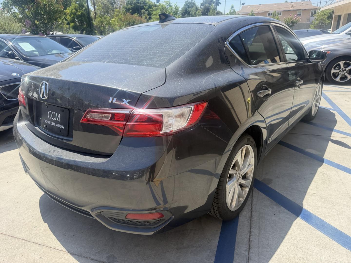2016 Gray metallic /Black Acura ILX 8-Spd AT (19UDE2F37GA) with an 2.0L L4 16V DOHC engine, 8-Speed Automatic transmission, located at 30 S. Berkeley Avenue, Pasadena, CA, 91107, (626) 248-7567, 34.145447, -118.109398 - # 2016 Acura ILX For Sale in Pasadena, CA – Buy Here Pay Here Financing Available If you're looking for a dependable luxury sedan with excellent fuel economy, premium features, and flexible financing options, this 2016 Acura ILX is an outstanding choice. Available now at Crown City Motors in Pa- Photo#7