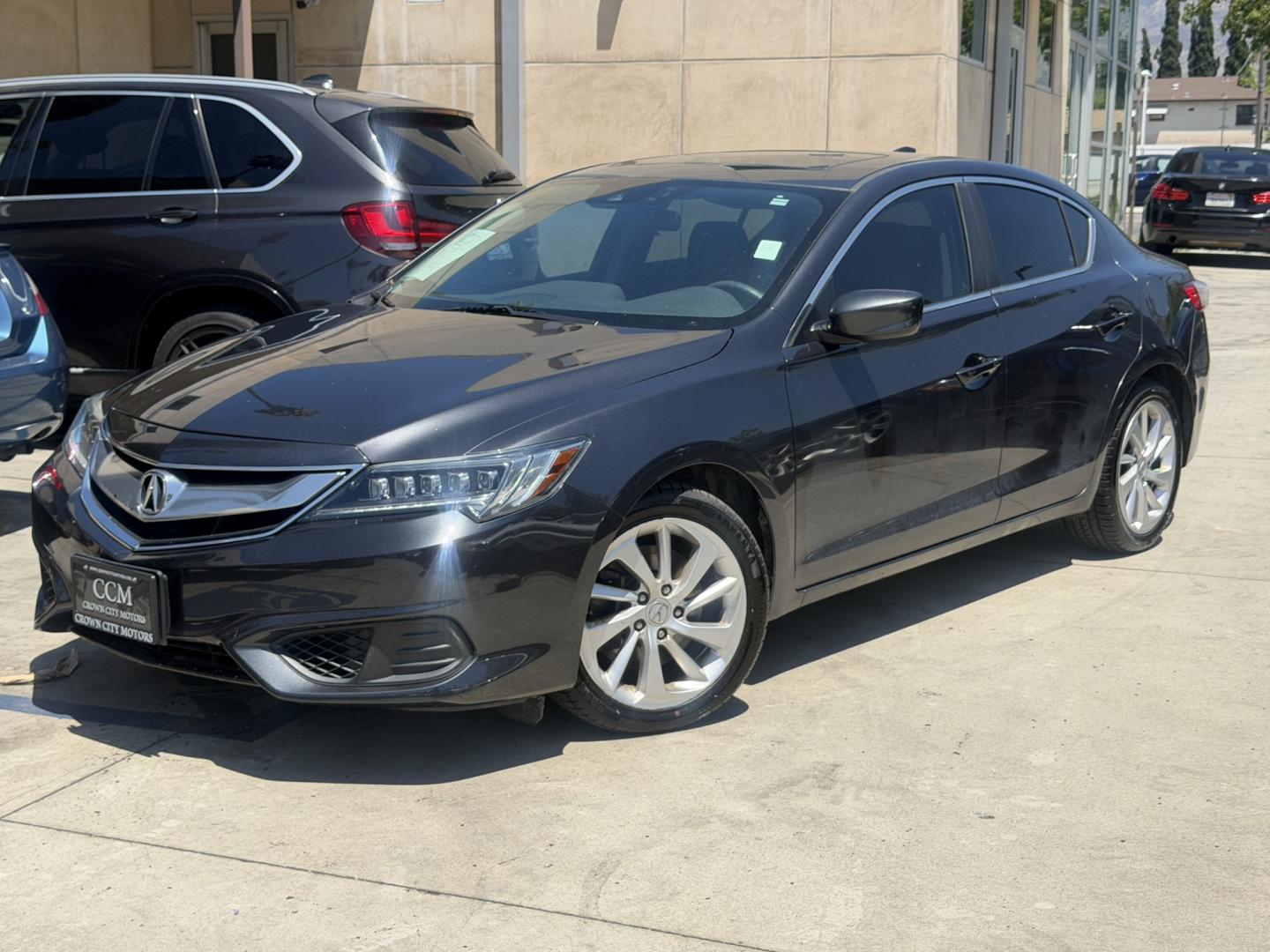 2016 Gray metallic /Black Acura ILX 8-Spd AT (19UDE2F37GA) with an 2.0L L4 16V DOHC engine, 8-Speed Automatic transmission, located at 30 S. Berkeley Avenue, Pasadena, CA, 91107, (626) 248-7567, 34.145447, -118.109398 - # 2016 Acura ILX For Sale in Pasadena, CA – Buy Here Pay Here Financing Available If you're looking for a dependable luxury sedan with excellent fuel economy, premium features, and flexible financing options, this 2016 Acura ILX is an outstanding choice. Available now at Crown City Motors in Pa- Photo#0