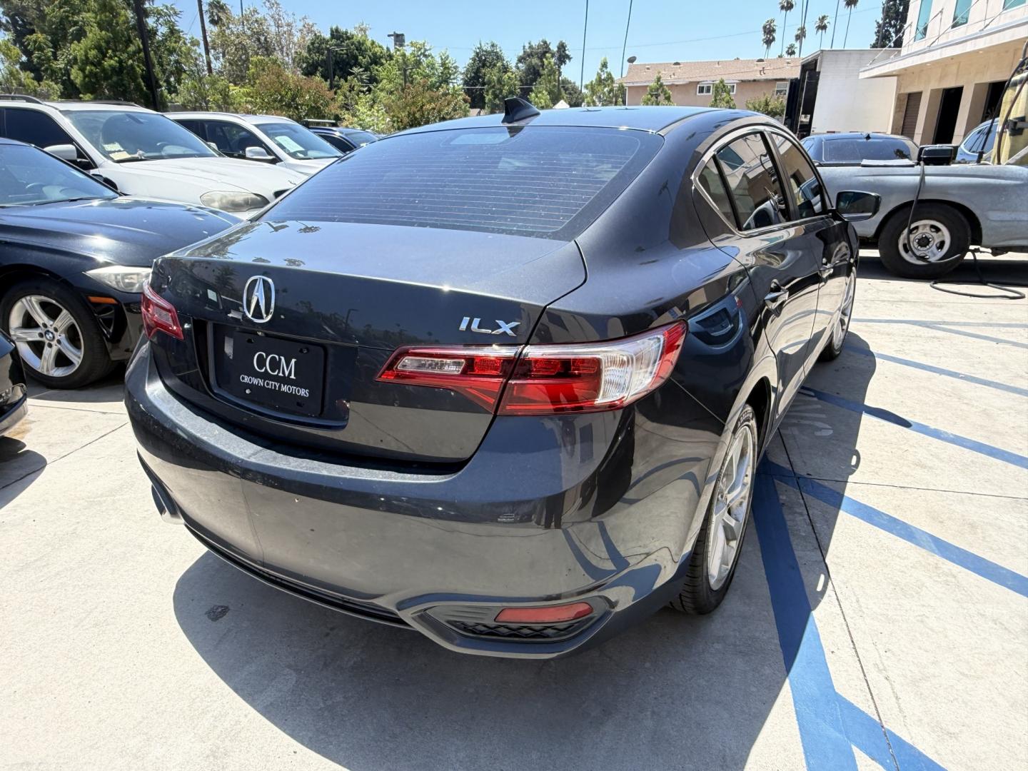 2016 Gray metallic /Black Acura ILX 8-Spd AT (19UDE2F37GA) with an 2.0L L4 16V DOHC engine, 8-Speed Automatic transmission, located at 30 S. Berkeley Avenue, Pasadena, CA, 91107, (626) 248-7567, 34.145447, -118.109398 - # 2016 Acura ILX For Sale in Pasadena, CA – Buy Here Pay Here Financing Available If you're looking for a dependable luxury sedan with excellent fuel economy, premium features, and flexible financing options, this 2016 Acura ILX is an outstanding choice. Available now at Crown City Motors in Pa- Photo#6
