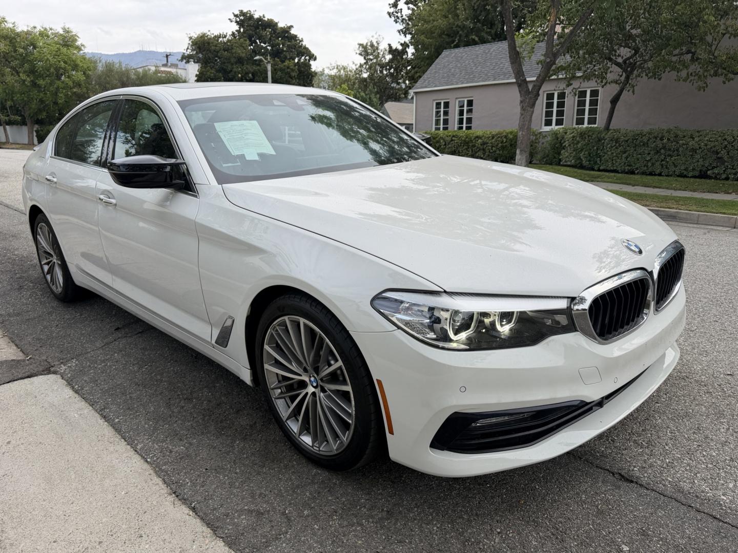 2018 Alpine White /Black BMW 5-Series 530i (WBAJA5C52JW) with an 2.0L L4 DOHC 16V TURBO engine, 8A transmission, located at 30 S. Berkeley Avenue, Pasadena, CA, 91107, (626) 248-7567, 34.145447, -118.109398 - DEALER IDENTIFIER: Crown City Motors Sales | Buy Here Pay Here Pasadena TARGET REGIONS: Pasadena, San Gabriel Valley, Riverside, San Bernardino FINANCING SPECIALTY: Subprime Auto Lending, In-House Financing, Bad Credit Car Loans CA VEHICLE: 2018 BMW 530i Sedan (VIN: WBAJA5C52JWA36325) 2018 BMW- Photo#7