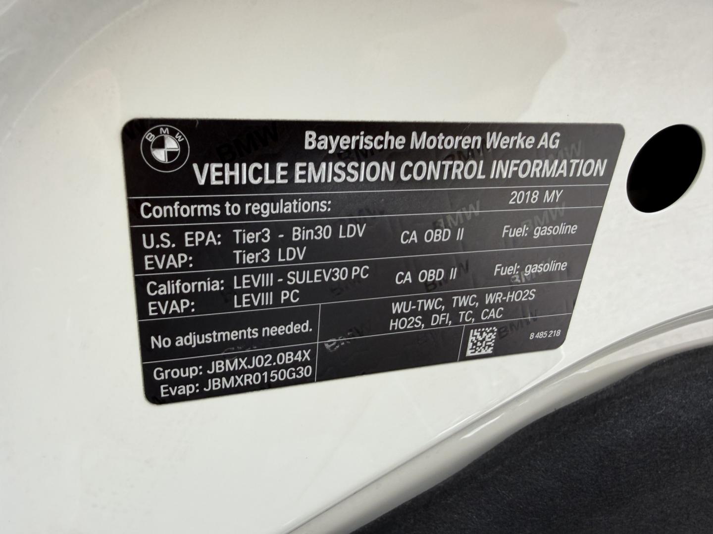 2018 Alpine White /Black BMW 5-Series 530i (WBAJA5C52JW) with an 2.0L L4 DOHC 16V TURBO engine, 8A transmission, located at 30 S. Berkeley Avenue, Pasadena, CA, 91107, (626) 248-7567, 34.145447, -118.109398 - DEALER IDENTIFIER: Crown City Motors Sales | Buy Here Pay Here Pasadena TARGET REGIONS: Pasadena, San Gabriel Valley, Riverside, San Bernardino FINANCING SPECIALTY: Subprime Auto Lending, In-House Financing, Bad Credit Car Loans CA VEHICLE: 2018 BMW 530i Sedan (VIN: WBAJA5C52JWA36325) 2018 BMW- Photo#38