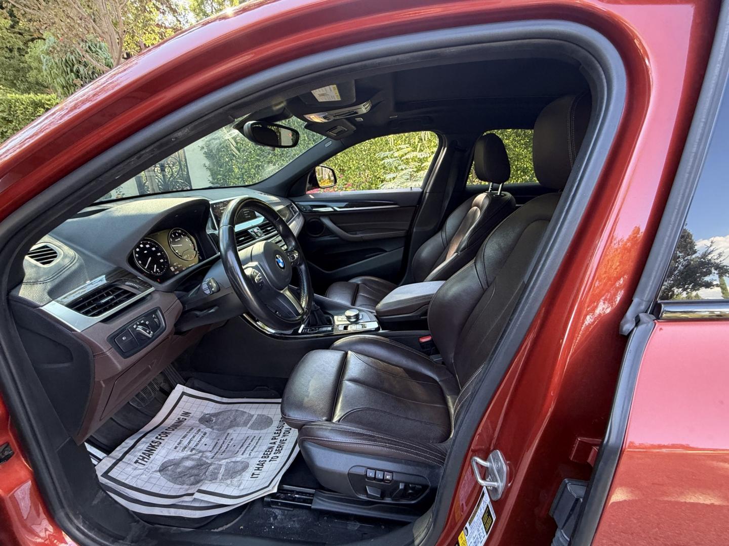 2018 /Sunset Orange Metallic BMW X2 xDrive28i (WBXYJ5C39JE) with an 2.0L L4 DOHC 16V engine, 8A transmission, located at 30 S. Berkeley Avenue, Pasadena, CA, 91107, (626) 248-7567, 34.145447, -118.109398 - DEALER IDENTIFIER: Crown City Motors Sales | Buy Here Pay Here Pasadena TARGET REGIONS: Pasadena, San Gabriel Valley, Riverside, San Bernardino FINANCING SPECIALTY: Subprime Auto Lending, In-House Financing, Bad Credit Car Loans CA VEHICLE: 2018 BMW X3 xDrive30i AWD SAV (VIN: WBXYJ5C39JEB19193)- Photo#9