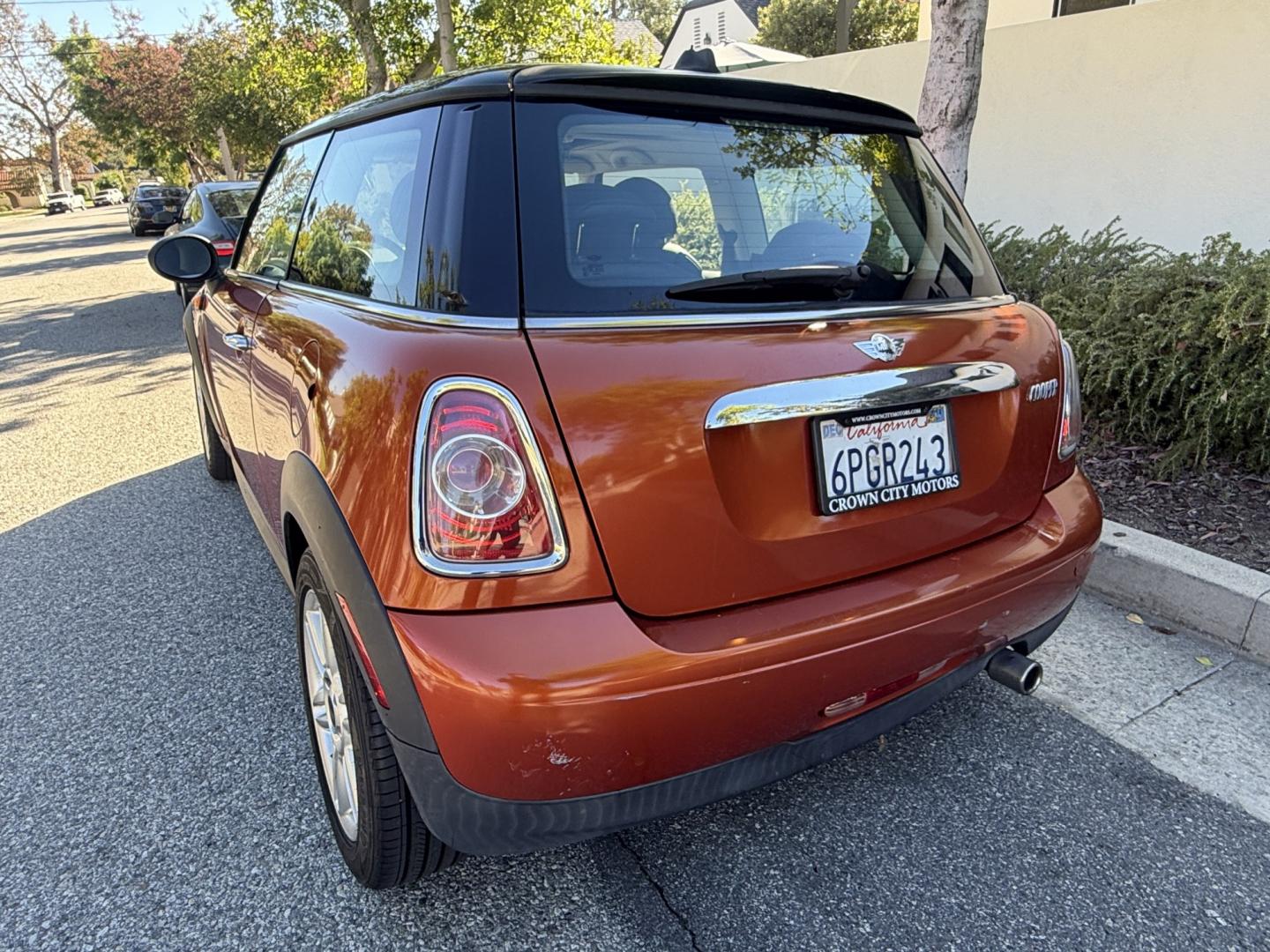 2011 Spice Orange Metallic /Black Mini Cooper Base (WMWSU3C57BT) with an 1.6L L4 DOHC 16V TURBO engine, Manual transmission, located at 30 S. Berkeley Avenue, Pasadena, CA, 91107, (626) 248-7567, 34.145447, -118.109398 - 2011 MINI Cooper Hardtop (Low Mileage: 72,918 Miles / Spice Orange) – Pasadena Buy Here Pay Here | In-House Financing & Guaranteed Approval List Price: $6773+| Dealer Document Fee: +$85.00 | Electronic Filing Fee: +$37.00 | Crown City Motors Price: $6895 Drive today with bad credit, no credit,- Photo#2