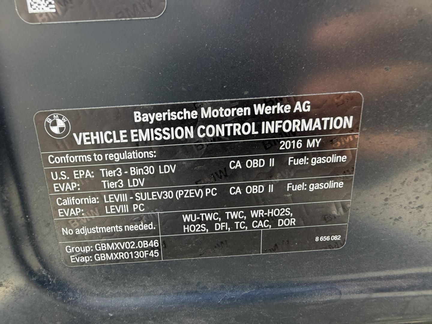 2016 Black /black BMW X1 xDrive28i (WBXHT3C35G5) with an 2.0L L4 DOHC 16V engine, 8A transmission, located at 30 S. Berkeley Avenue, Pasadena, CA, 91107, (626) 248-7567, 34.145447, -118.109398- Photo#13
