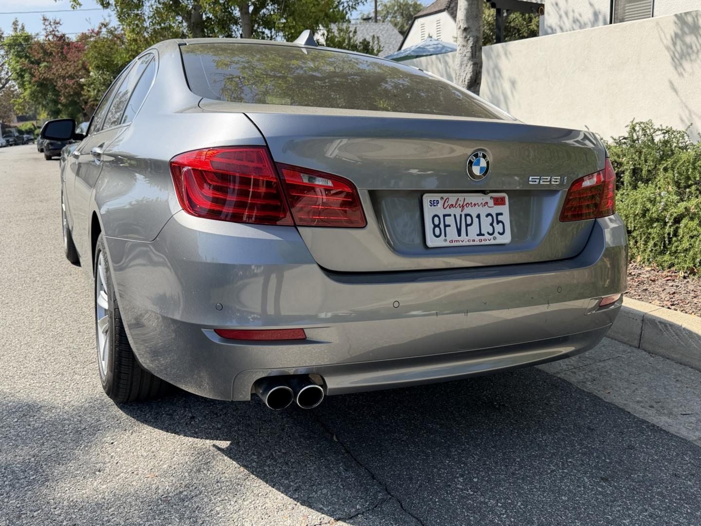 2015 Space Gray Metallic /Black BMW 5-Series 528i (WBA5A5C5XFD) with an 2.0L L4 DOHC 16V TURBO engine, 8-Speed Automatic transmission, located at 30 S. Berkeley Avenue, Pasadena, CA, 91107, (626) 248-7567, 34.145447, -118.109398 - 2015 BMW 528i Sedan – Pasadena Buy Here Pay Here | In-House Financing & Guaranteed Approval List Price: $7,995 | Dealer Document Fee: +$85.00 | Electronic Filing Fee: +$37.00 | Crown City Motors Price: $8,117 Drive today with bad credit, no credit, repossession, or bankruptcy at Crown City Mot- Photo#2